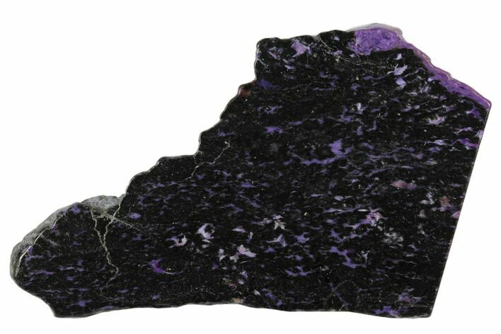 Purple Polished Charoite Slab - Siberia #129071